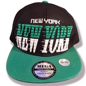 NWT MEGA Premium Snapback NEW YORK Adjustable Cap